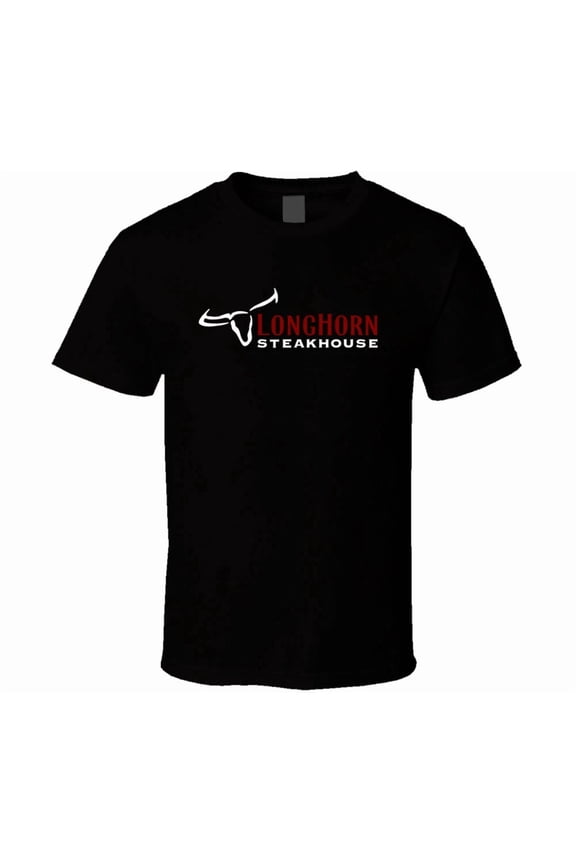 Longhorn New York Steakhouse Restaurant Food Logo Cool T Shirt