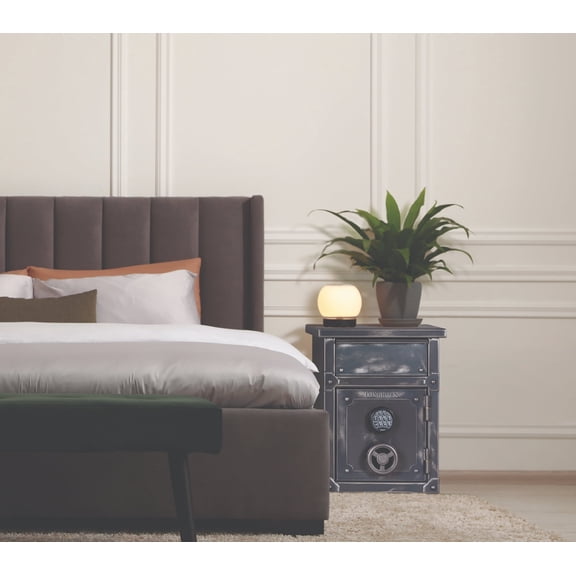 Longhorn Nightstand-End Table Home Safe | LNX2620 by Rhino Metals with New SafeX Security System