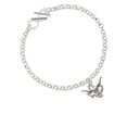 thumbnail image 1 of Longhorn - Texas Daughter Infinity Toggle Chain Bracelet, 1 of 1