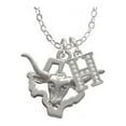 thumbnail image 1 of Longhorn - Texas - H - Crystal Initial Sophia Necklace, 18"+1", 1 of 2