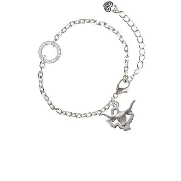 Longhorn - Texas - Stronger Braver Smarter Ring Zoe Bracelet