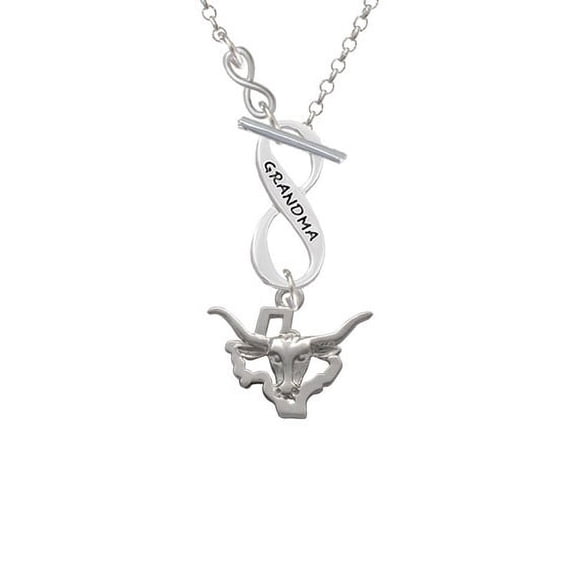 Longhorn - Texas - To Infinity Grandma Toggle Necklace