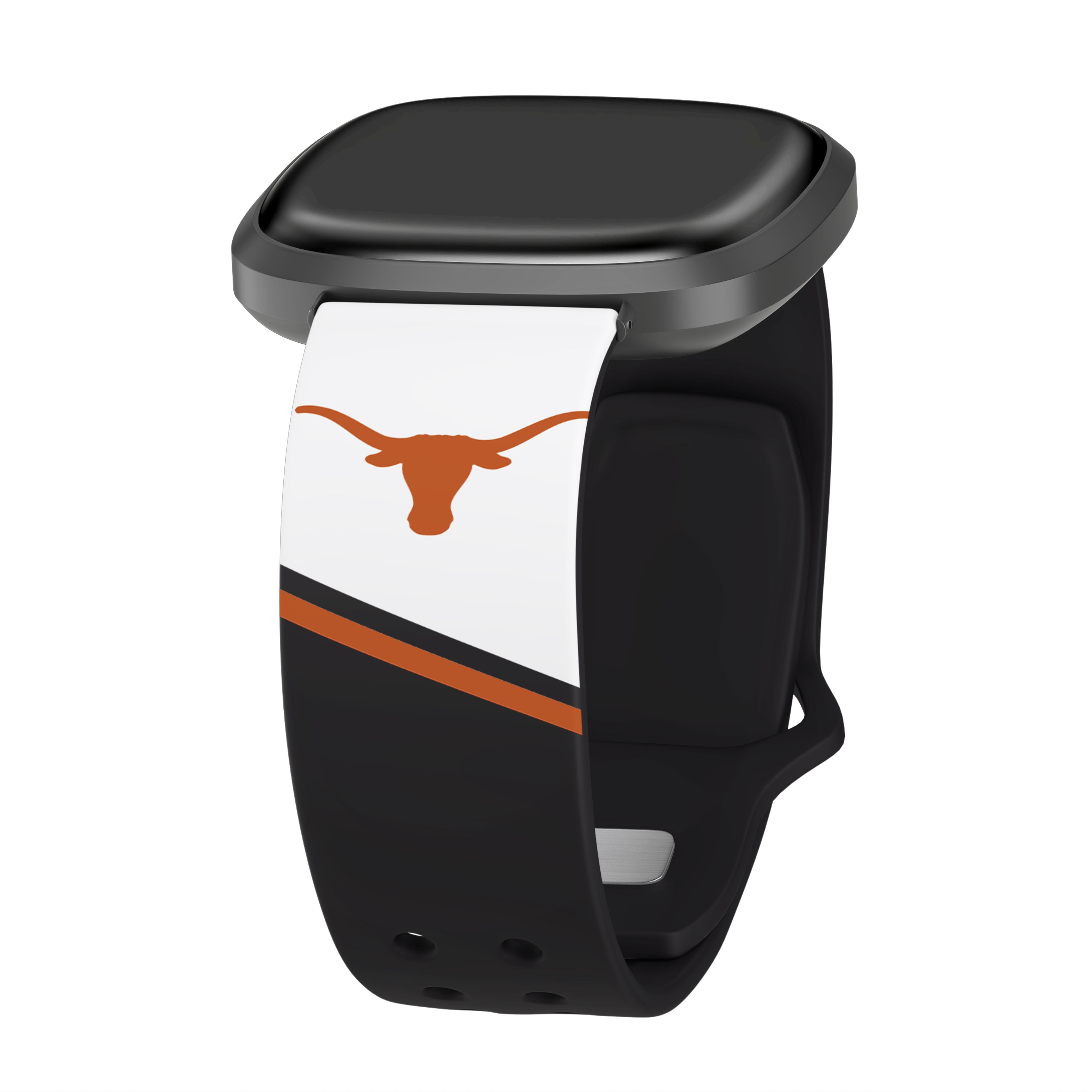 Longhorns HD Champion Series Unisex Watch Band for FitBit Versa 3 & Sense (Short)