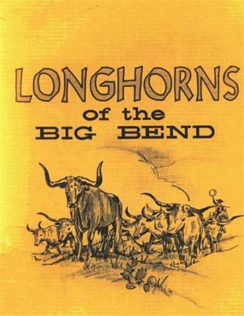 Longhorns of the Big Bend: Early Cattle Industry of the Big Bend ...