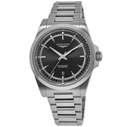 Longines Conquest Automatic Black Dial Stainless Steel Mens Watch L3.720.4.52.6