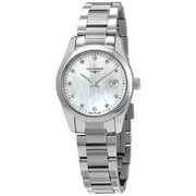 Longines Conquest Classic. Womens MOP Dial Quartz Watch L2.286.4.87.6