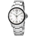 thumbnail image 1 of Longines Conquest V.H.P. Perpetual Quartz Silver Dial Men's Watch L3.729.4.76.6, 1 of 7