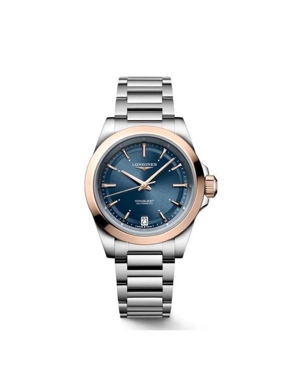 Conquest Women's Blue Sunray Dial Automatic Watch L3.430.5.92.6
