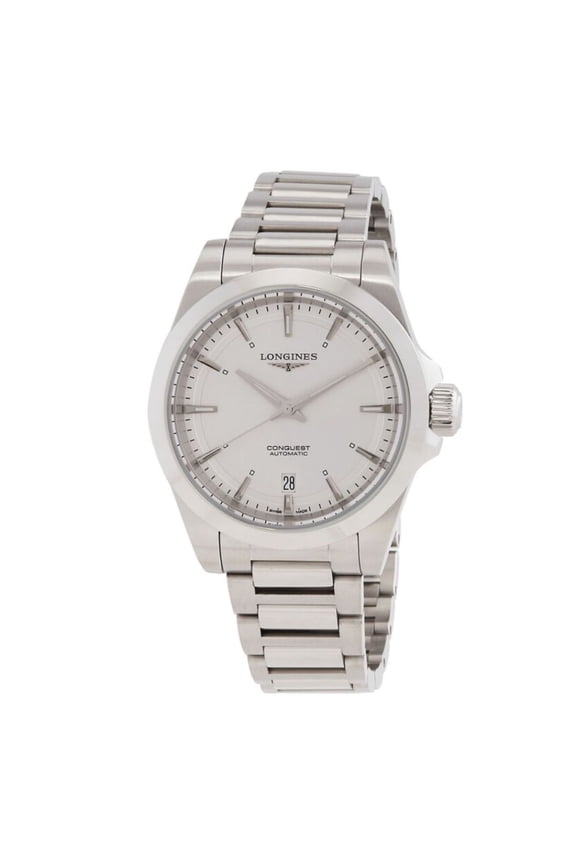 Conquest Women's Silver Sunray Dial Automatic Watch L3.720.4.72.6