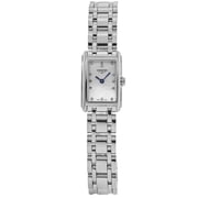 Longines DolceVita Quartz 17.4mm Mother of Pearl Diamond Dial Stainless Steel Womens Watch L5.258.4.87.6