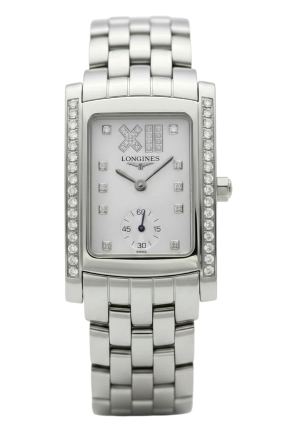 DolceVita Stainless Steel Mother-Of-Pearl Dial Diamonds Quartz Womens Watch L55020056