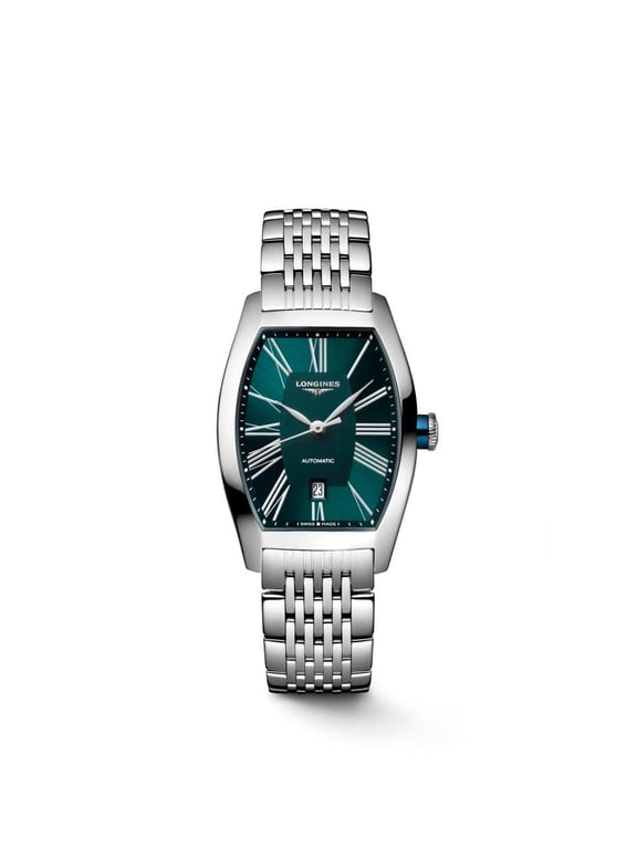 Evidenza Automatic Green Dial Steel Women's Watch L2.142.4.60.6