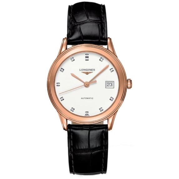 Longines Flagship Automatic White Dial Men's Watch L4.774.8.27.2
