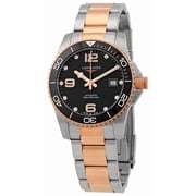 Longines HydroConquest Automatic Black Dial Two-Tone Stainless Steel Mens Watch L3.781.3.58.7