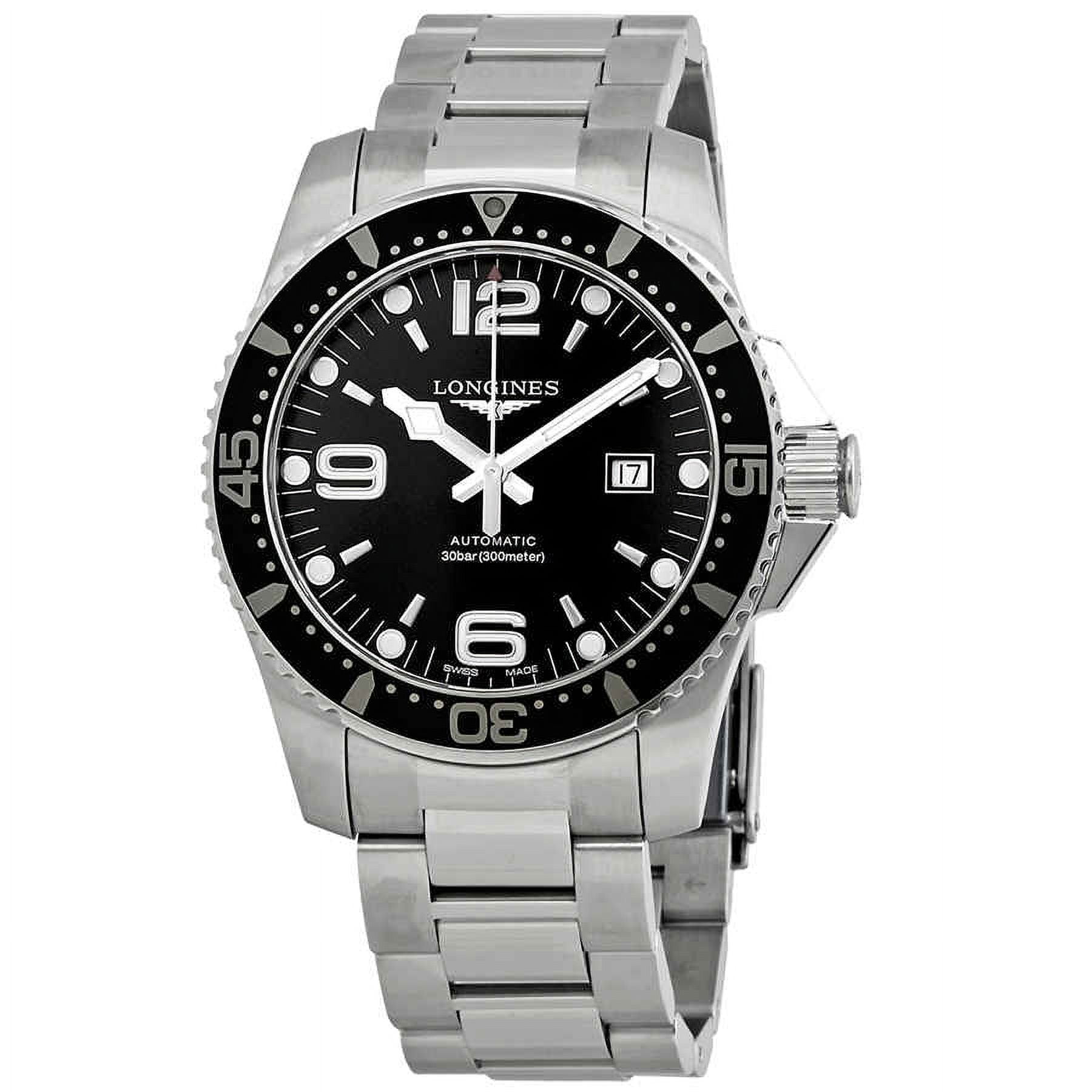 Longines Hydroconquest Automatic Men s Watch Black Oman Ubuy