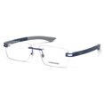 thumbnail image 1 of Longines LG5006-H Rimless Square Sniny Transparent Eyeglasses, 1 of 4