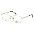 thumbnail image 1 of Longines LG5017-H Full Rim Rectangle Pale Gold Eyeglasses, 1 of 4