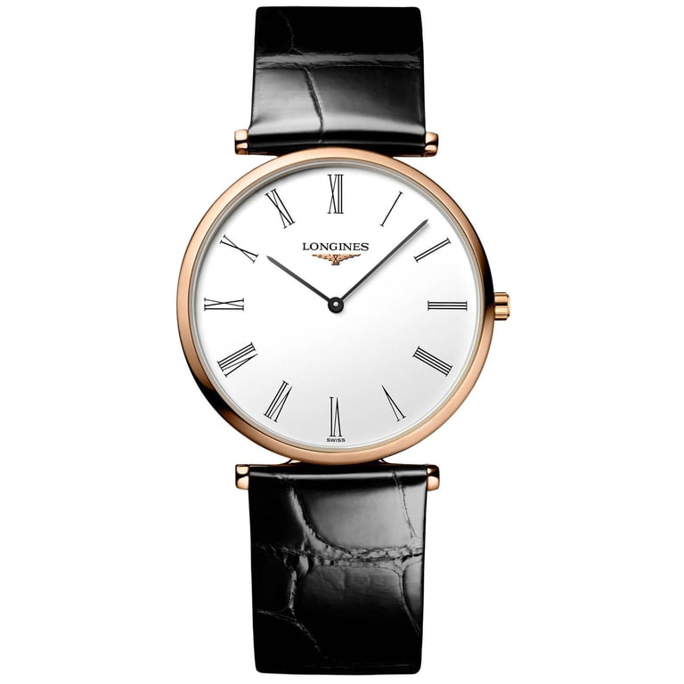 Longines La Grand Classique Rose Gold PVD White Dial Black  display picture 2