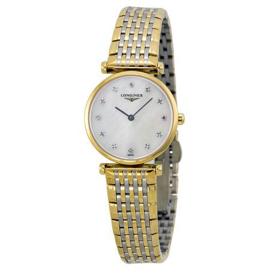 Longines La Grande Classique Diamond Ladies Watch L42092877 - Walmart.com