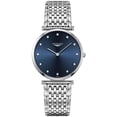 thumbnail image 1 of Longines La Grande Classique Stainless Steel Blue Dial Diamonds Quartz Unisex Watch L4.755.4.97.6, 1 of 2