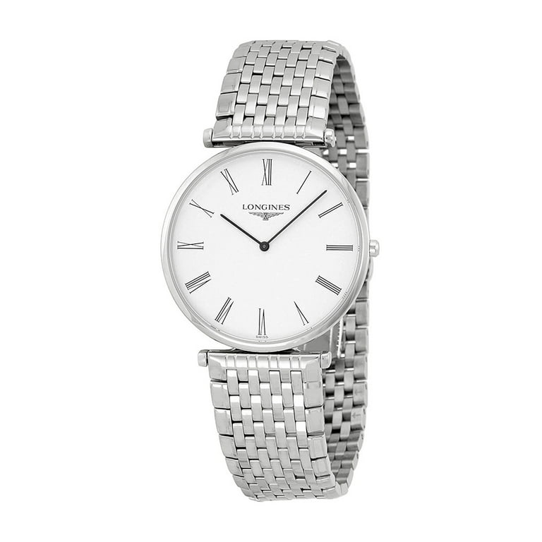 Longines La Grande Classique Stainless Steel Mens Watch White Dial L4.766.4.11.6 Walmart