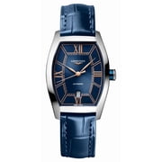 Longines Evidenza Automatic 26mm Blue Dial Leather Strap Womens Watch L2.142.4.96.2