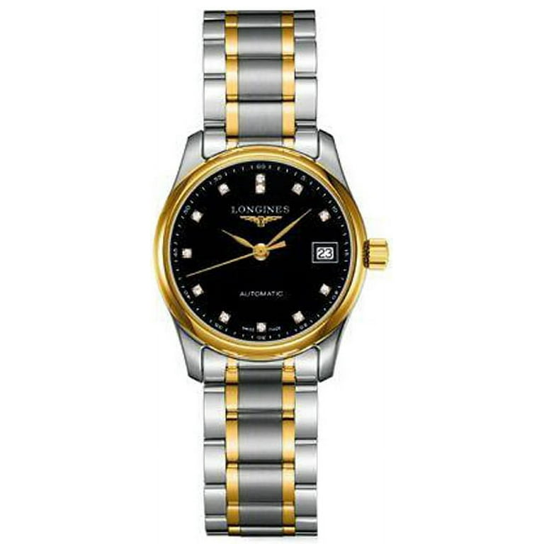 Longines Master Collection 29mm Black Dial Two tone Women s Watch