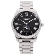 Longines Master Collection Automatic Stainless Steel Black Dial Moonphase Date Mens Watch L29194516