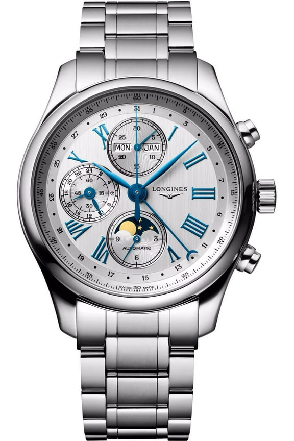 Master Complications Automatic Chronograph Silver Dial Steel Men's Watch L2.773.4.71.6
