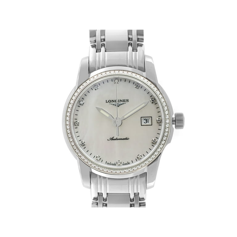 Longines Saint Imier Stainless Steel M.O.P Dial Automatic Ladies Watch L25630876