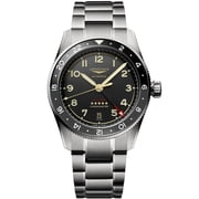 Longines Spirit Zulu Time Automatic GMT Anthracite Dial Titanium Mens Watch L3.802.1.53.6