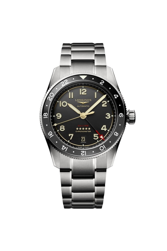 Spirit Zulu Time Automatic GMT Anthracite Dial Titanium Men's Watch L3.802.1.53.6