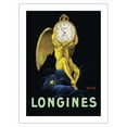 thumbnail image 1 of Longines - The Best of Swiss Precision Watches - Vintage Advertising Poster by Leonetto Cappiello c.1922 - Bamboo Fine Art 290gsm Paper (Unframed) 12x16in, 1 of 4