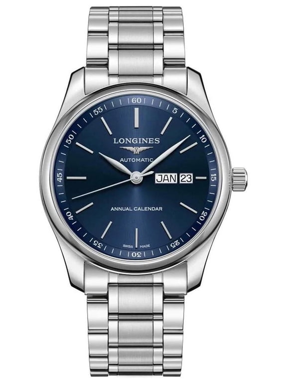 Master Automatic Sunray Blue Dial 40MM Stainless Steel Mens Watch