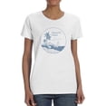 thumbnail image 1 of Longing For Heaven Boat Shaped T-Shirt Women -Image by Shutterstock, Female XX-Large, 1 of 4