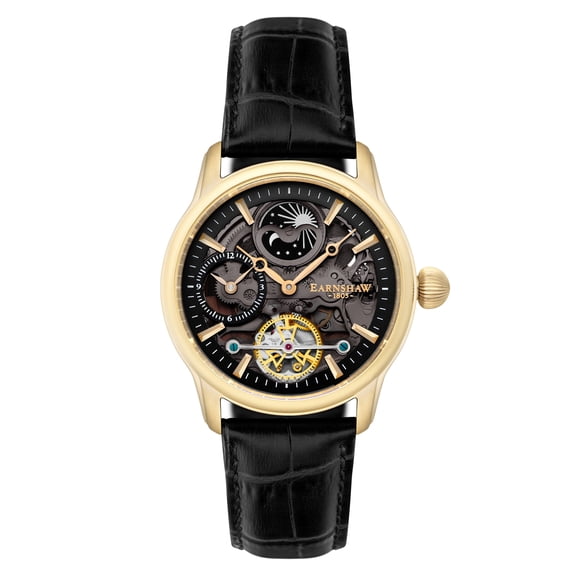 Longitude Shadow Automatic Black Gold