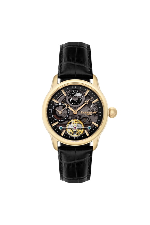 Longitude Shadow Automatic Black Gold