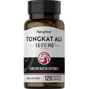 Longjack Tongkat Ali 1600 mg | 120 Capsules | Supplement for Men and Women | by Piping Rock