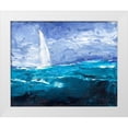 thumbnail image 1 of Longley, Alicia 18x15 White Modern Wood Framed Museum Art Print Titled - Sail Ho II, 1 of 4