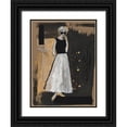 thumbnail image 1 of Longley, Alicia 19x24 Black Ornate Wood Framed with Double Matting Museum Art Print Titled - Glamour I, 1 of 4