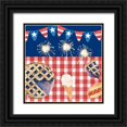 thumbnail image 1 of Longley, Alicia 20x20 Black Ornate Wood Framed with Double Matting Museum Art Print Titled - Sizzlin Fourth of July II, 1 of 4