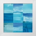 thumbnail image 1 of Longley, Alicia 20x20 White Modern Wood Framed Museum Art Print Titled - Blue Jean Blues II, 1 of 4