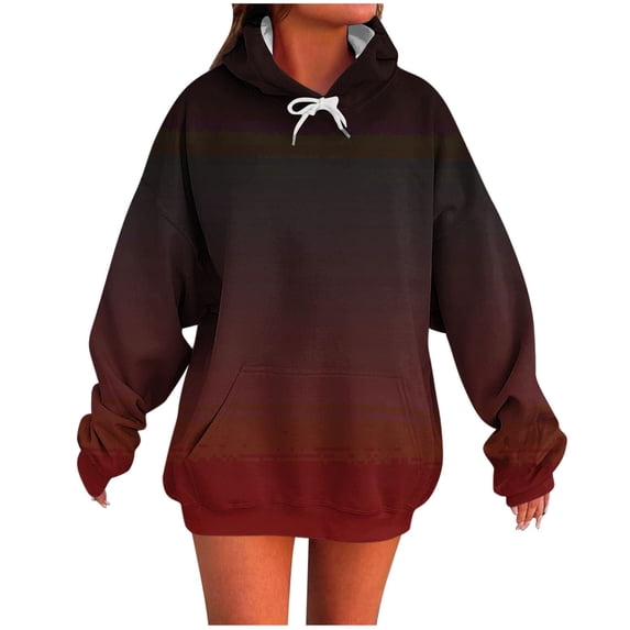 Longline Hoodie for Women, Sweatshirts for Womens Essential Hoodies Jackets Casual Long Sleeve Pullover Tops with Pocket Soft Coat Outerwear Activewear Warm Winter Dating Office Trendy Workout