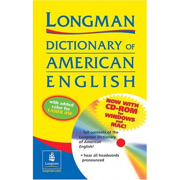 Pre-Owned Longman Dictionary of American English, Second Edition (Paper with CD-ROM, Two-Color Version) (Paperback) 0130988952 9780130988959