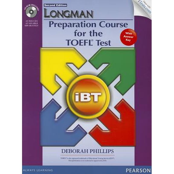 Pre-Owned Longman Preparation Course for the TOEFL iBT® Test (with CD-ROM, Answer Key, and iTest) (Paperback) 0133248003 9780133248005