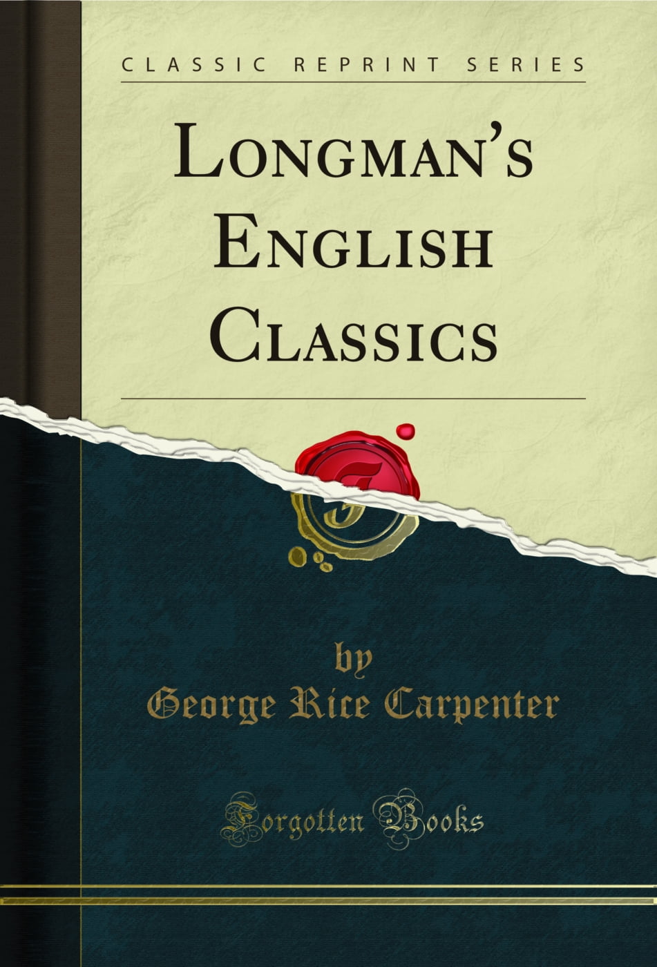 Longman's English Classics (Classic Reprint) - Walmart.com