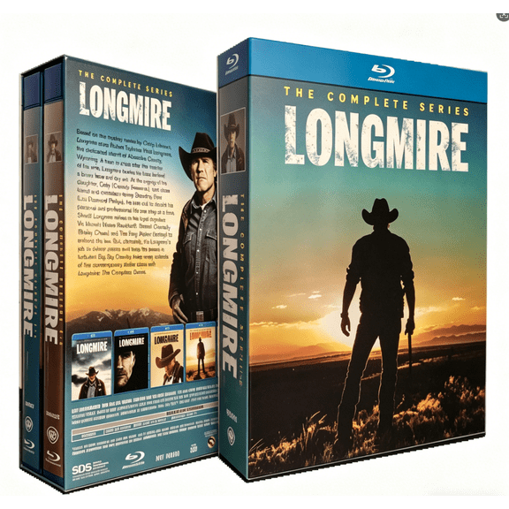 Longmire: The Complete Absaroka County Collection Seasons 16 (BR, 12-Disc Set)
