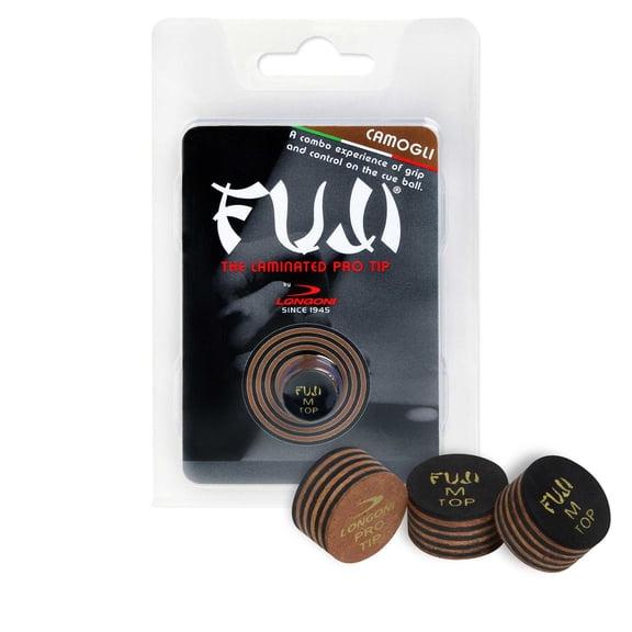 Longoni Fuji Camogli Pool Billiard Cue Tip 14mm 1 pc