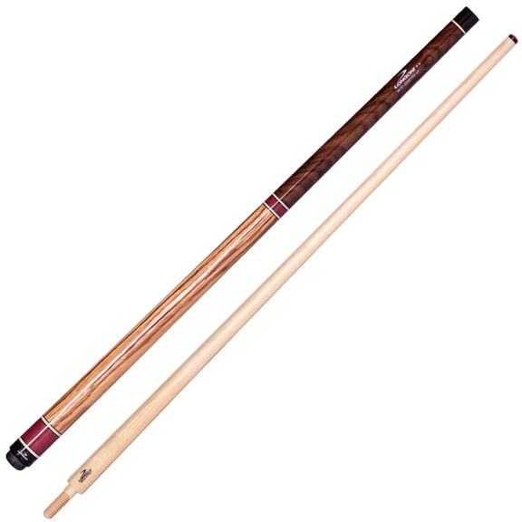 Longoni Ginevra XV Carom 3-Cushion Cue w/E71 Maple Shaft, Wooden Joint, No Wrap