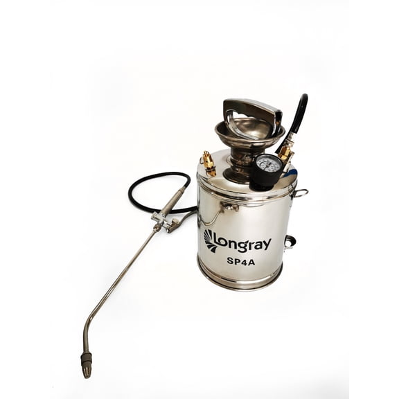 Longray Stainless Steel Hand-Pumped Sprayer (1-Gallon)